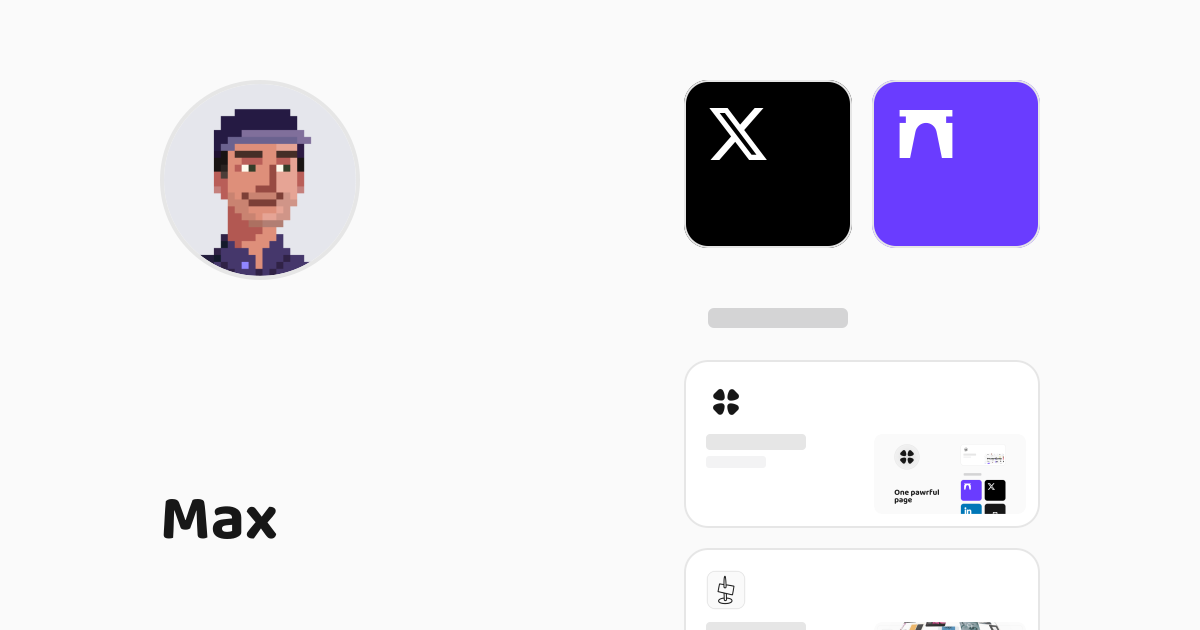Max pawr page preview