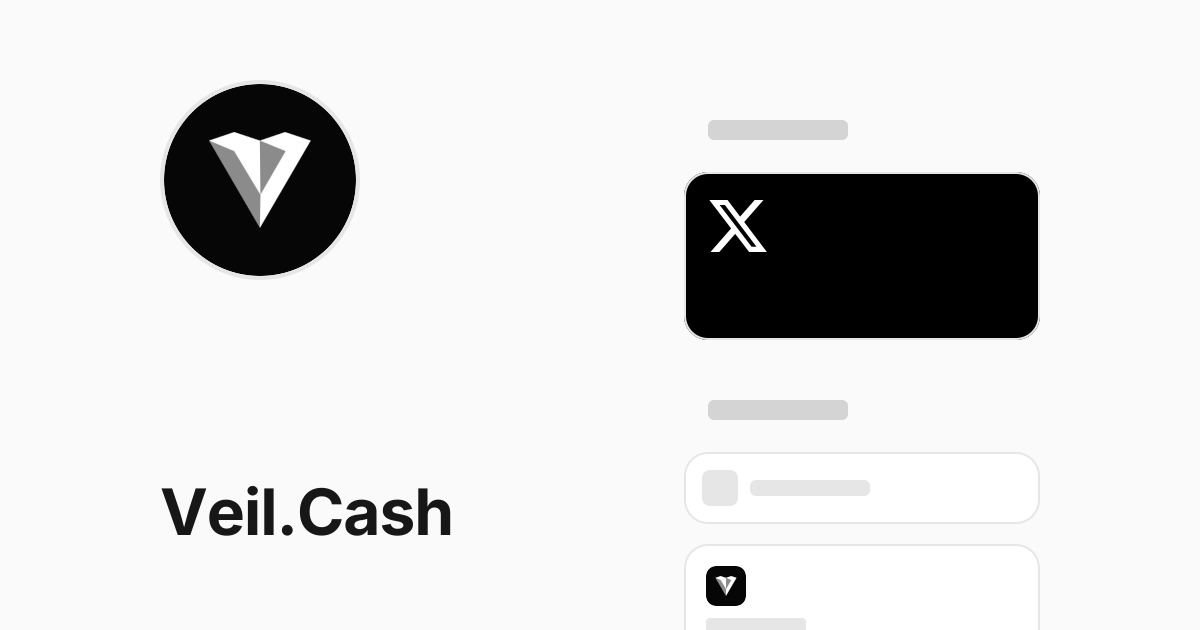 Veil.Cash