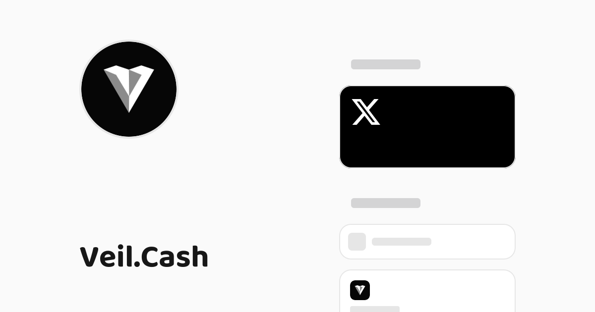 Veil.Cash pawr page preview